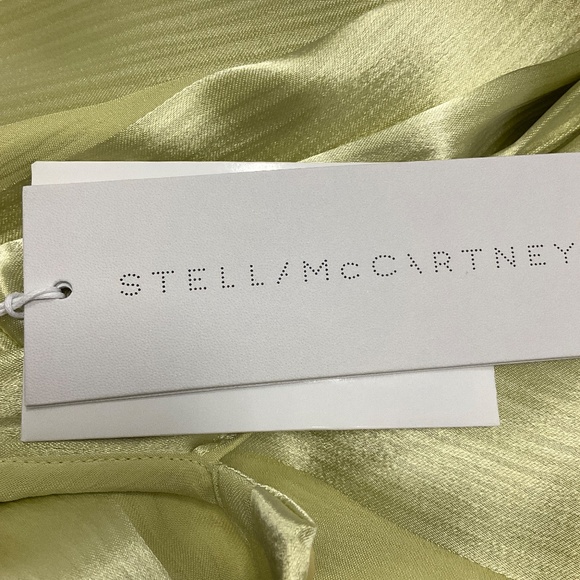 STELLA MCCARTNEY 2024 LIME SORBET TIE SHIRT - Picture 5 of 5